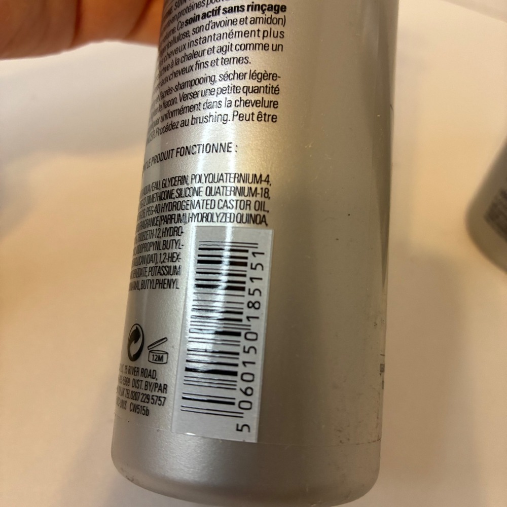 Wow Color Carb Cocktail Bionic Tonic Thickener Fine Hair 6.7oz 200ml New 2pk - Picture 11 of 14